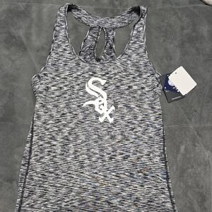 Sox New Era Black and White Tank Top